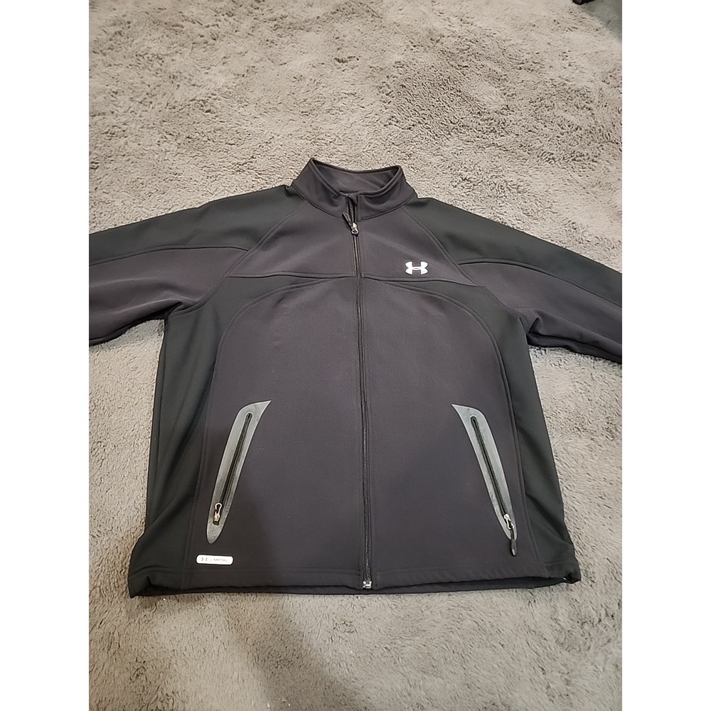 Under Armour Men's XL Black Full Zip Jacket
